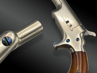 PISTOLET COLT DERINGER 3ème modèle – État neuf Etats-Unis – XIXème siècle