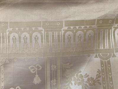 Lampas di seta del XIX secolo 