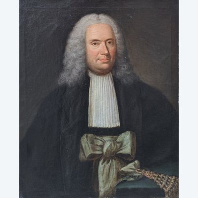 Französische Schule des 18. Jahrhunderts, Angebliches Porträt von Pierre Alexis Fourier Seigneur De Bacourt