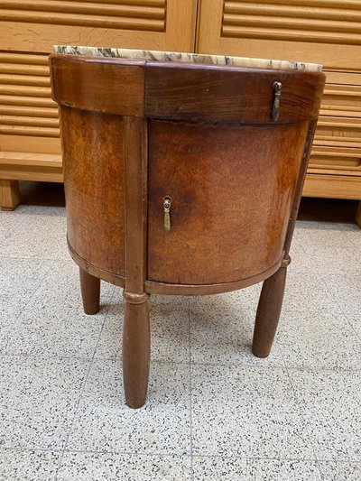 Two Art Deco bedside tables, which could make a pair, circa 1920/1930