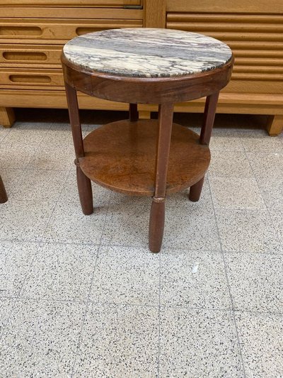 Two Art Deco bedside tables, which could make a pair, circa 1920/1930