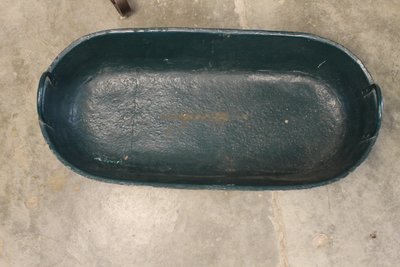 Large planter in copper and wrought iron in the Haute Epoque early 20th century style