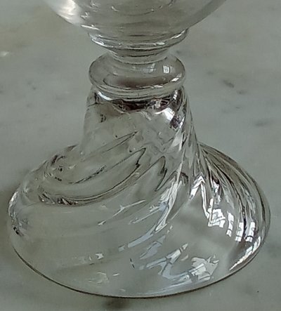12 anciens verres apéritif cristal Saint Louis 