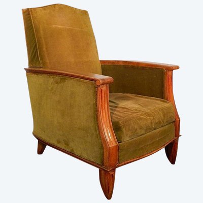 Maurice Jallot (attributed to) Art Deco armchair Circa 1930