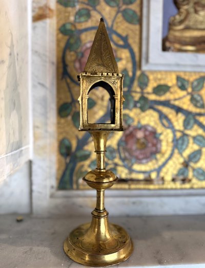 Monstrance-reliquaire Haute époque - XVe