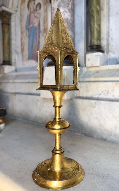 Monstrance-reliquaire Haute époque - XVe