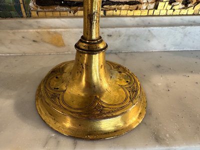 Monstrance-reliquaire Haute époque - XVe