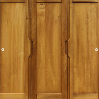 Originale Armoire En Orme , Dans Le Style Regain ,,ou Chapo , Circa 1970