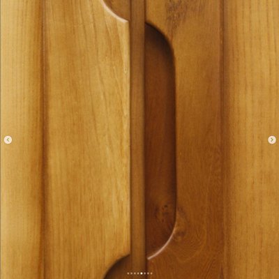 Originale Armoire En Orme , Dans Le Style Regain ,,ou Chapo , Circa 1970