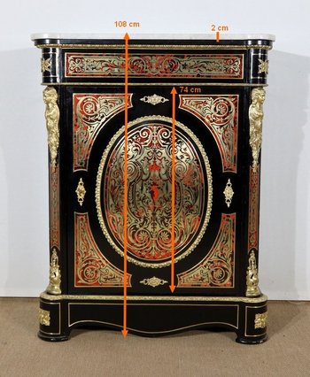  Mobile in intarsio "Boulle", periodo Napoleone III - metà del XIX secolo