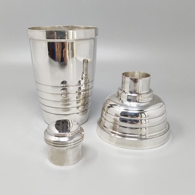 1930er Jahre Erstaunlicher Art Deco Cocktail Shaker von Embe. Hergestellt in Italien