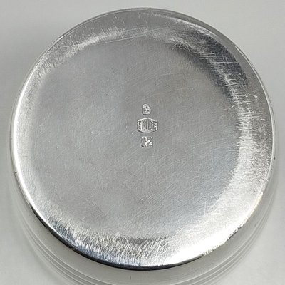 1930er Jahre Erstaunlicher Art Deco Cocktail Shaker von Embe. Hergestellt in Italien