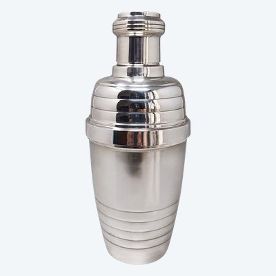 1930er Jahre Erstaunlicher Art Deco Cocktail Shaker von Embe. Hergestellt in Italien