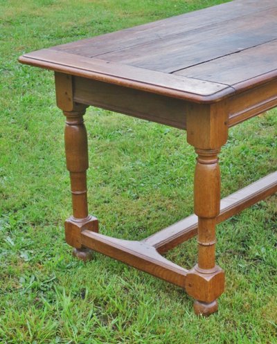 Table de ferme, Lorraine XVIIIe siècle.