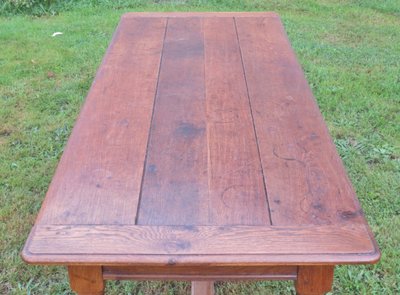 Table de ferme, Lorraine XVIIIe siècle.
