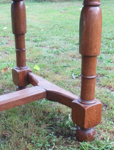 Table de ferme, Lorraine XVIIIe siècle.