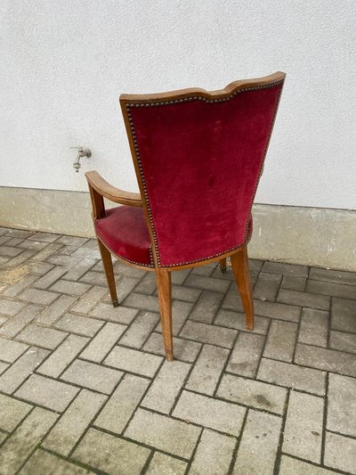 Paire De Fauteuils Art Deco , Circa 1940/1950