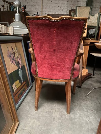 Paire De Fauteuils Art Deco , Circa 1940/1950