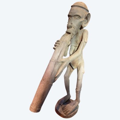 Skulptur Iatmul Sepik Papua-Neuguinea Schamane zeremonielle Trompete