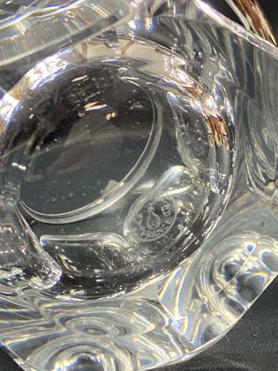 Seau à glaçons en cristal signé BACCARAT modèle Harcourt Talleyrand