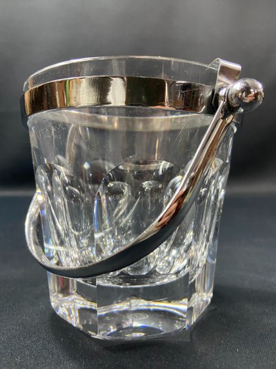 Seau à glaçons en cristal signé BACCARAT modèle Harcourt Talleyrand