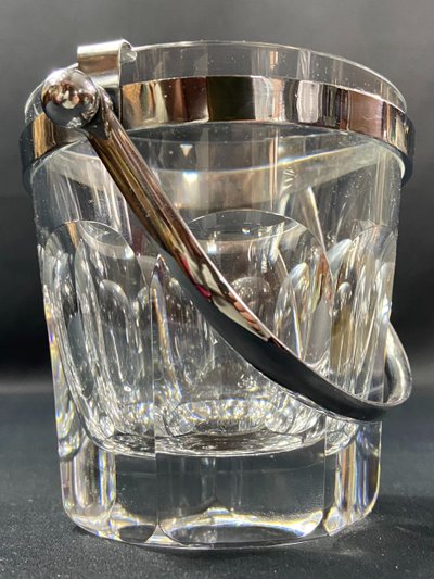 Seau à glaçons en cristal signé BACCARAT modèle Harcourt Talleyrand