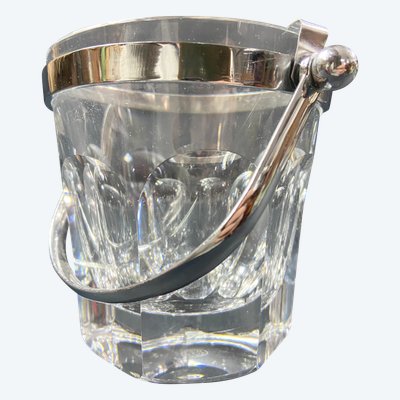 Seau à glaçons en cristal signé BACCARAT modèle Harcourt Talleyrand