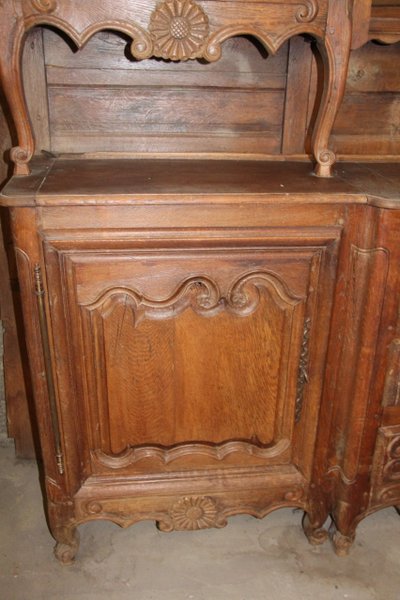 Buffet Deux Corps Lorrain Et Vaisselier