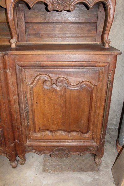 Buffet Deux Corps Lorrain Et Vaisselier