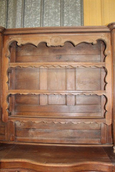 Buffet Deux Corps Lorrain Et Vaisselier