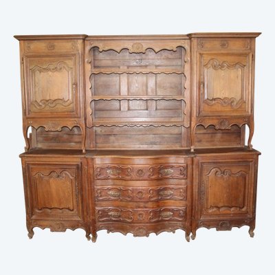 Buffet Deux Corps Lorrain Et Vaisselier