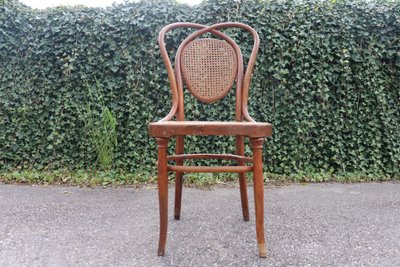 Pair De Chaises en Bois Courbé De Kohn Modèle 33