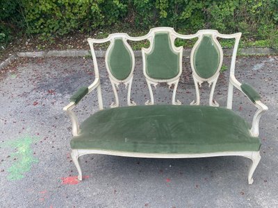 élégant Salon d'époque Art Nouveau,
