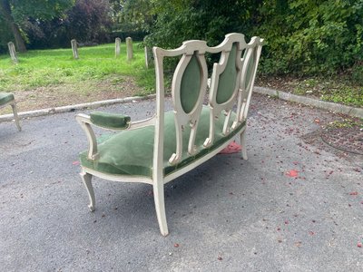 élégant Salon d'époque Art Nouveau,