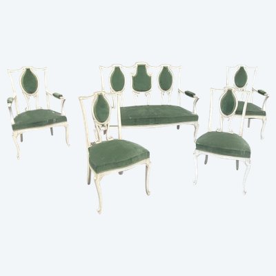 élégant Salon d'époque Art Nouveau,