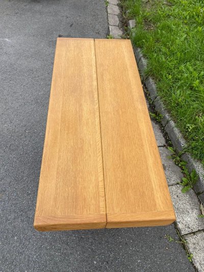 Guillerme Et Chambron , Rare Table Console Edition Votre Maison Circa 1970