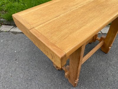 Guillerme Et Chambron , Rare Table Console Edition Votre Maison Circa 1970