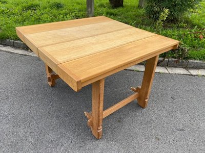 Guillerme Et Chambron , Rare Table Console Edition Votre Maison Circa 1970