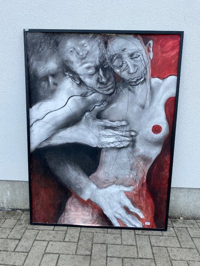 Cecile Minot, Oil on Canvas, Signed, Dated