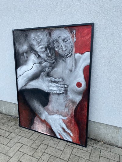 Cecile Minot, Oil on Canvas, Signed, Dated