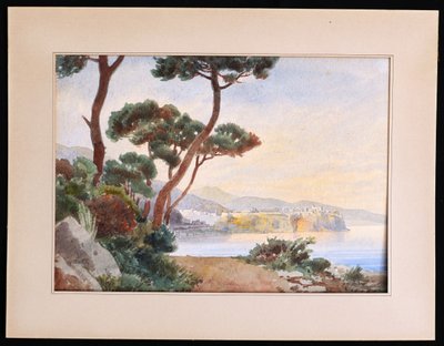 SCUOLA FRANCESE 1910-1920 circa, Veduta di Monaco