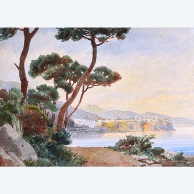 SCUOLA FRANCESE 1910-1920 circa, Veduta di Monaco