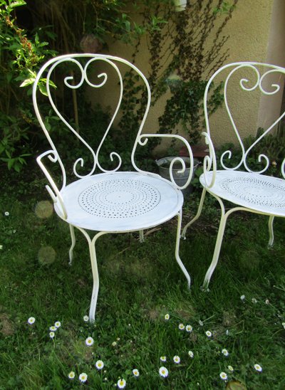 Garden armchairs