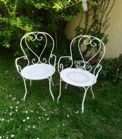 Garden armchairs