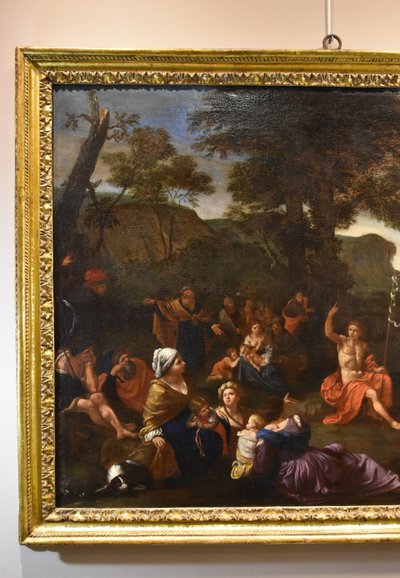 Lorenzo Pasinelli (Bologna 1629 - 1700), Predica di San Giovanni Battista