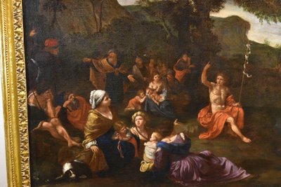 Lorenzo Pasinelli (Bologna 1629 - 1700), Predica di San Giovanni Battista