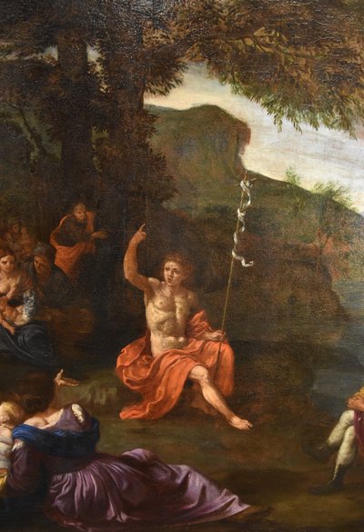 Lorenzo Pasinelli (Bologna 1629 - 1700), Predica di San Giovanni Battista