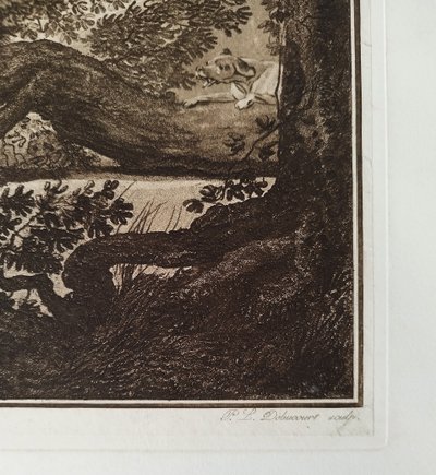 Gravure De Chasse Par Debucourt d'Après Carle Vernet 19ème