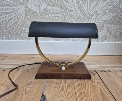 Lampe de notaire circa 1950