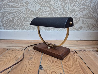 Lampe de notaire circa 1950